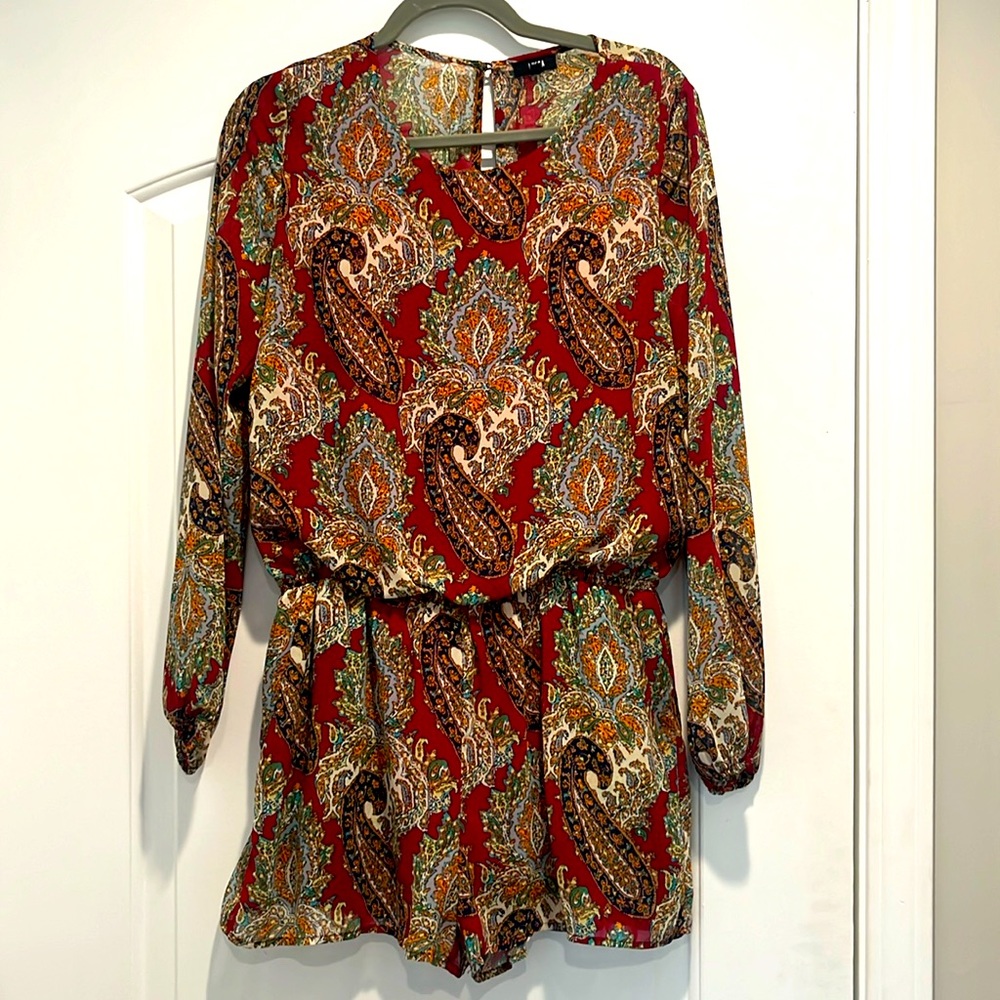 Lucca Couture paisley romper